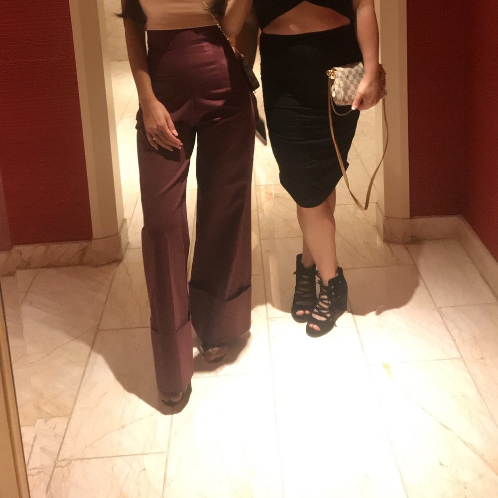 HIGH RISE TOP SHOP PANTS - Picture 1 of 1